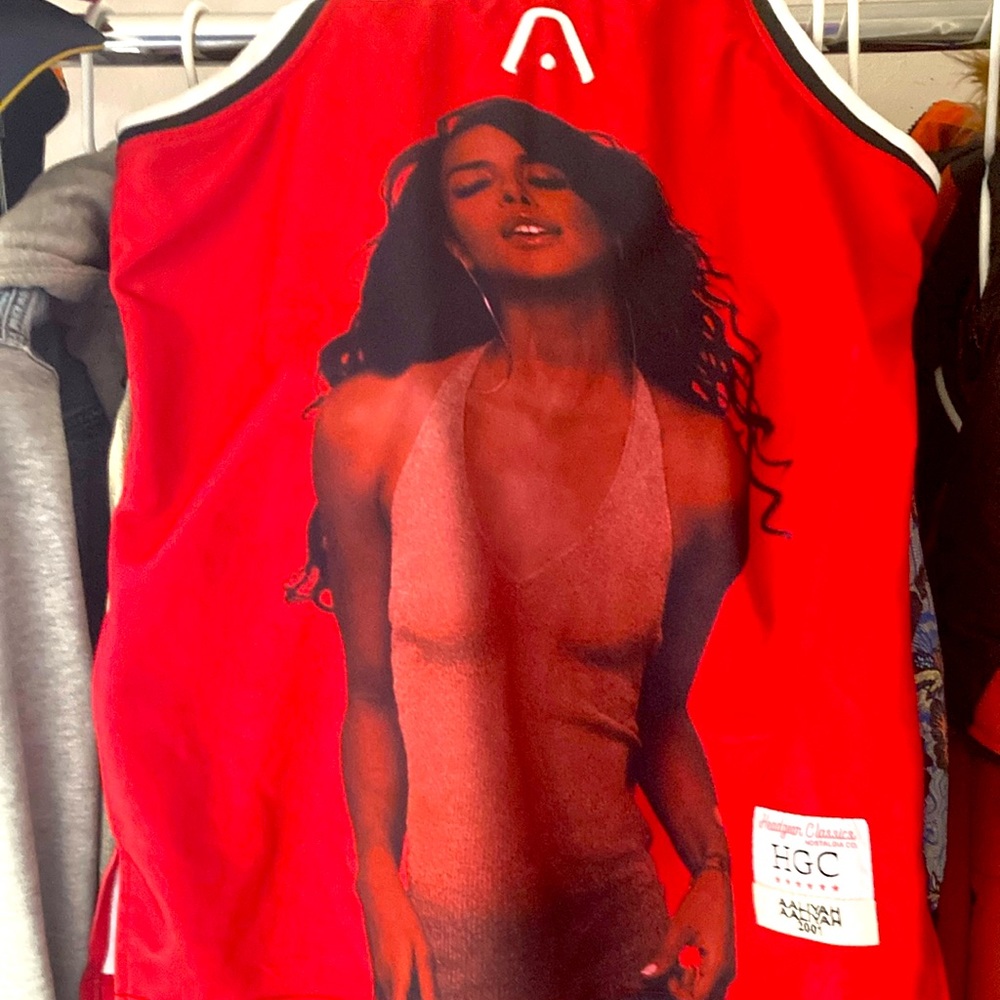 Timeless! R.I.P AALIYAH Jersey I mean need I say more!